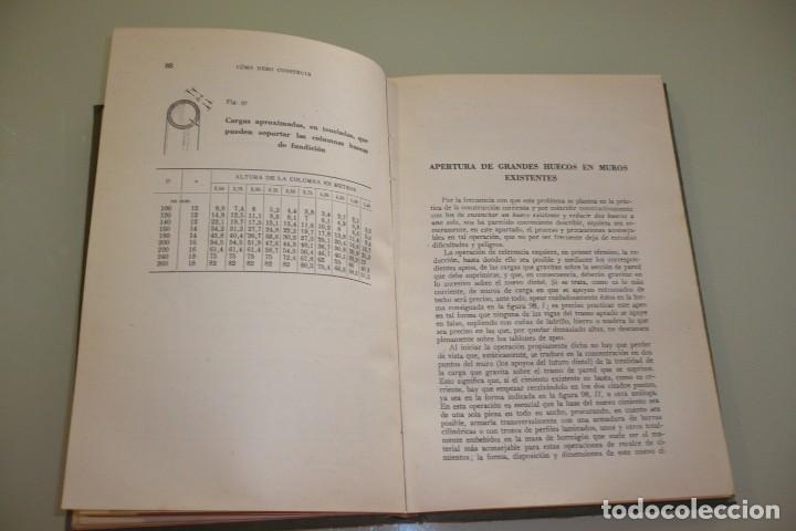 Libros de segunda mano: C&oacute;mo debo Construir. Pedro Benavent de Barber&aacute; 1958 - Foto 9