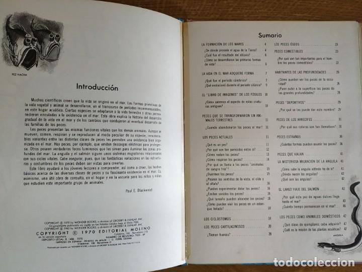 Libros de segunda mano: C&oacute;mo y por qu&eacute; de Los Peces (1970) Editorial Molino - Foto 5