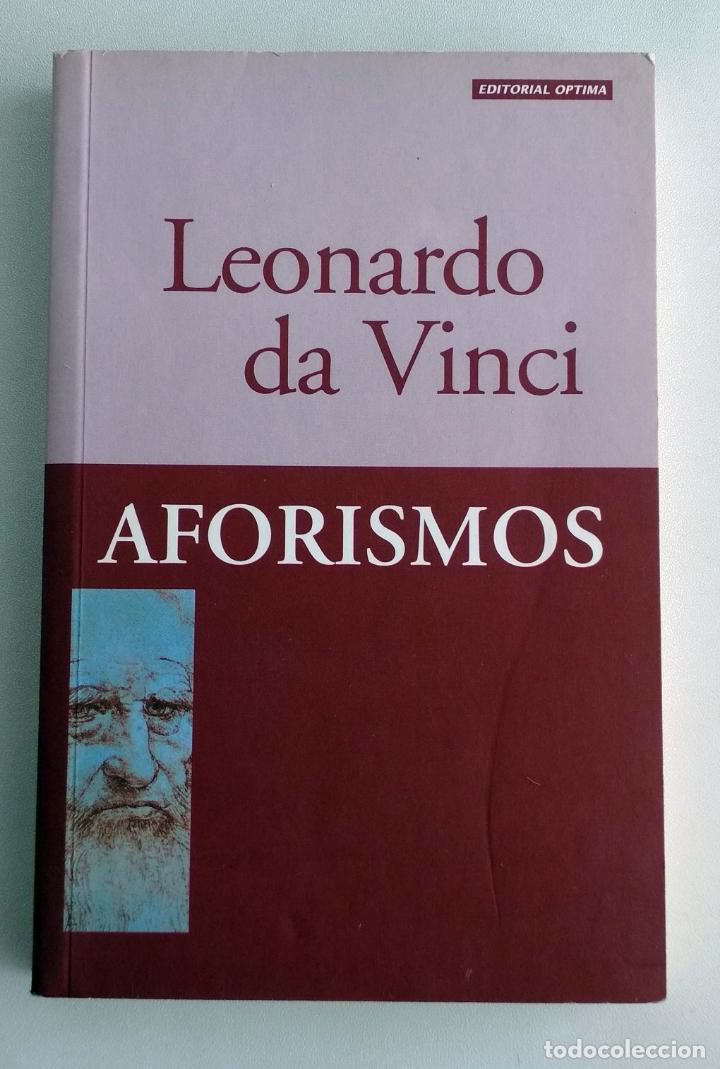 Libros de segunda mano: Leonardo da Vinci. Aforismos. - Foto 1