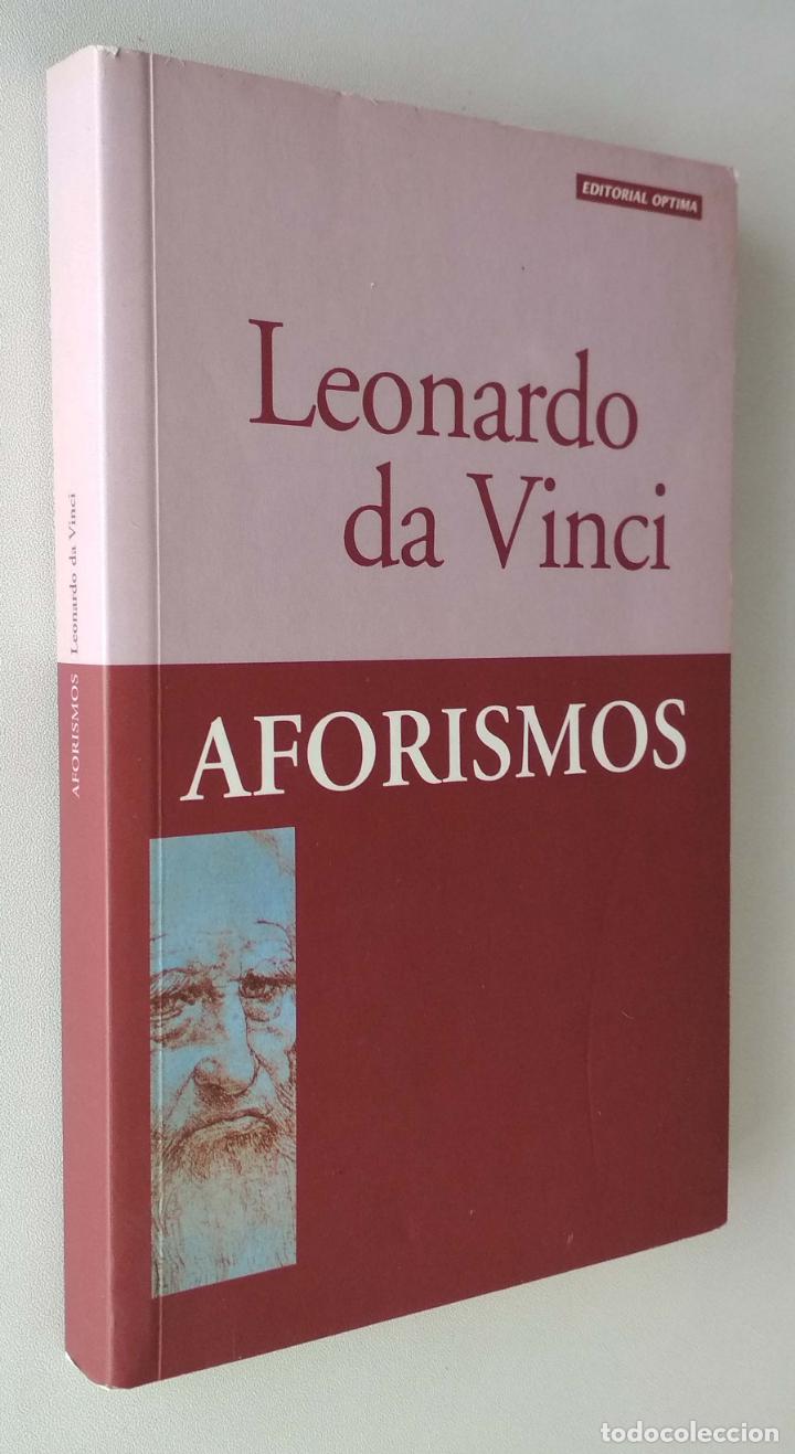 Libros de segunda mano: Leonardo da Vinci. Aforismos. - Foto 2