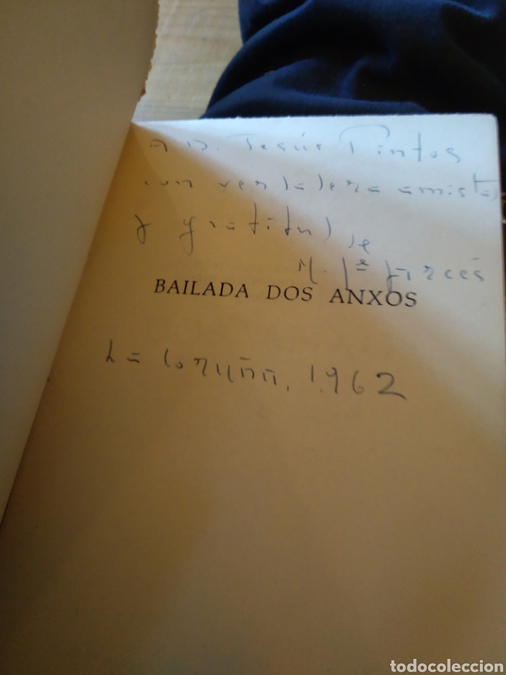 Libros de segunda mano: M. GONZALEZ GARC&Eacute;S. BAILADA DOS ANXOS #1989 - Foto 2