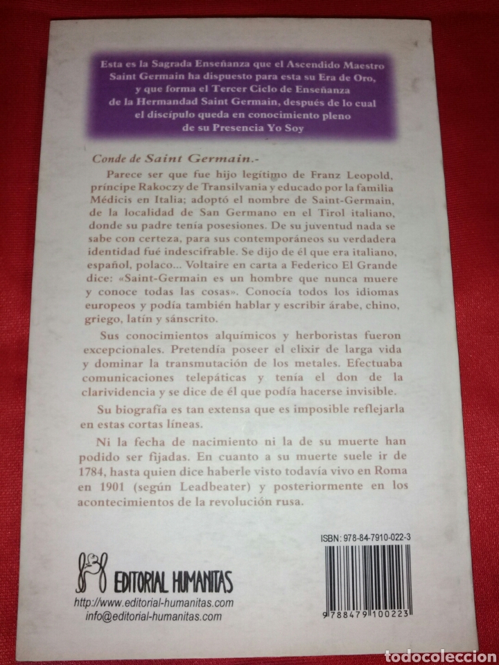 Libros de segunda mano: LIBRO DE ORO SAINT GERMAIN. - Foto 2