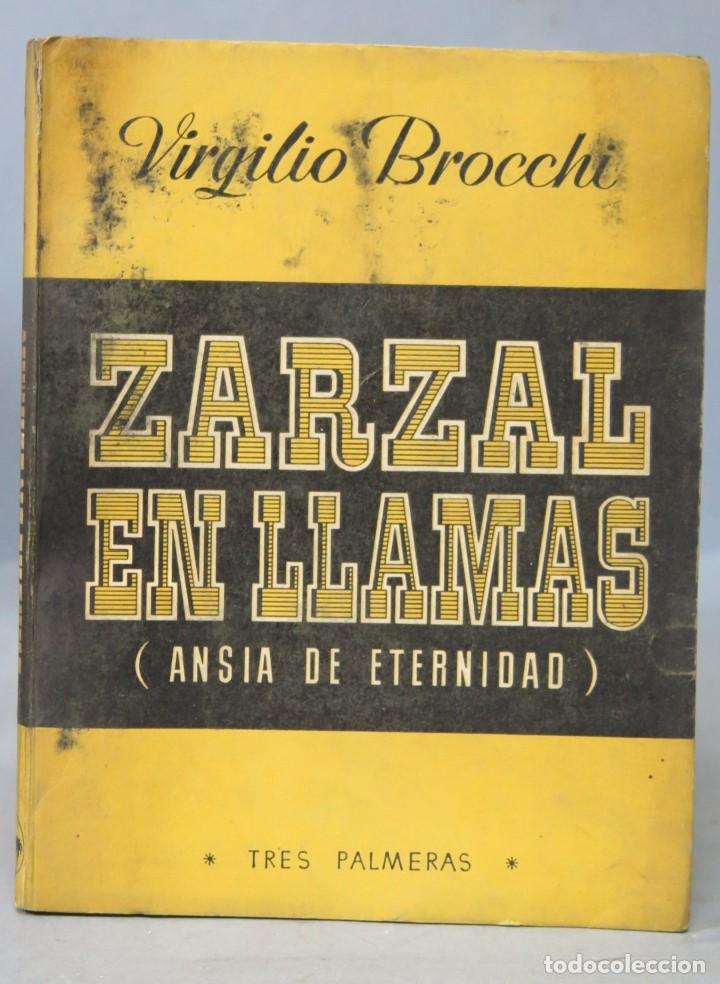 Libros de segunda mano: ZARZAL EN LLAMAS. VIRGILIO BROCCHI - Foto 1
