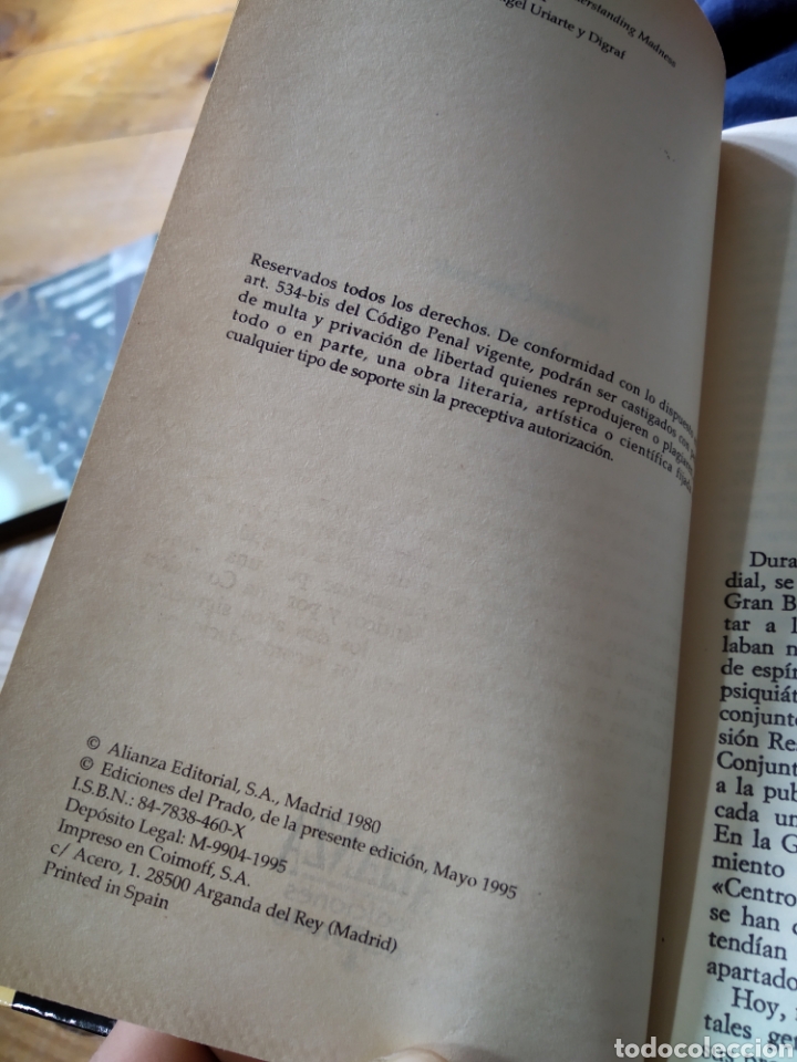 Libros de segunda mano: LA LOCURA. ANDREW CROWCROFT #0176 - Foto 3
