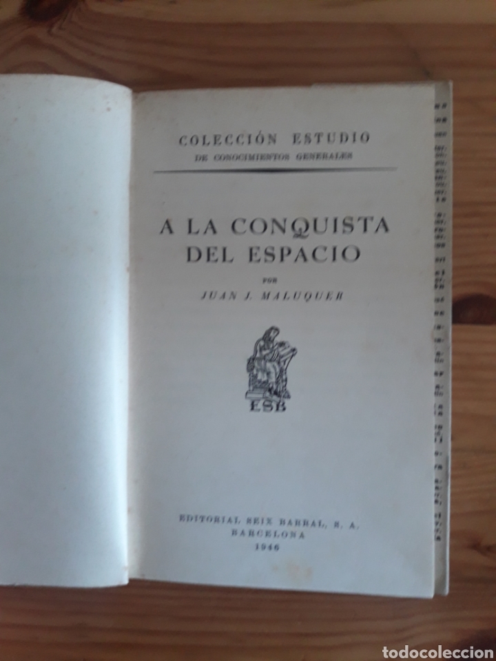 Libros de segunda mano: A LA CONQUISTA DEL ESPACIO MALUQUER SEIX BARRAL - Foto 2