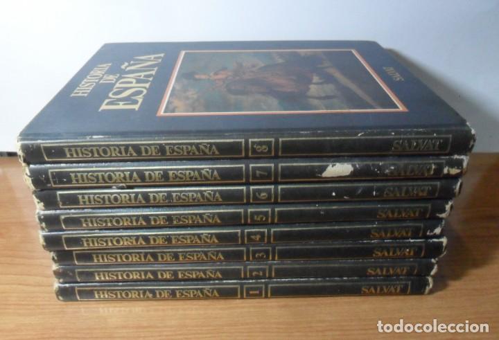 Libros de segunda mano: HISTORIA DE ESPA&Ntilde;A - 8 TOMOS - - SALVAT - 1979 - Foto 1