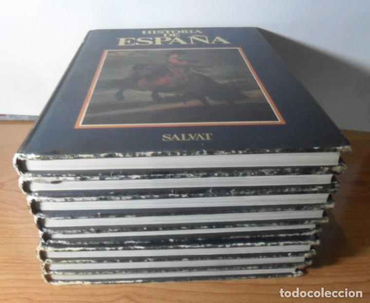 Libros de segunda mano: HISTORIA DE ESPA&Ntilde;A - 8 TOMOS - - SALVAT - 1979 - Foto 3