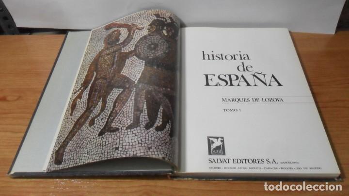 Libros de segunda mano: HISTORIA DE ESPA&Ntilde;A - 8 TOMOS - - SALVAT - 1979 - Foto 4