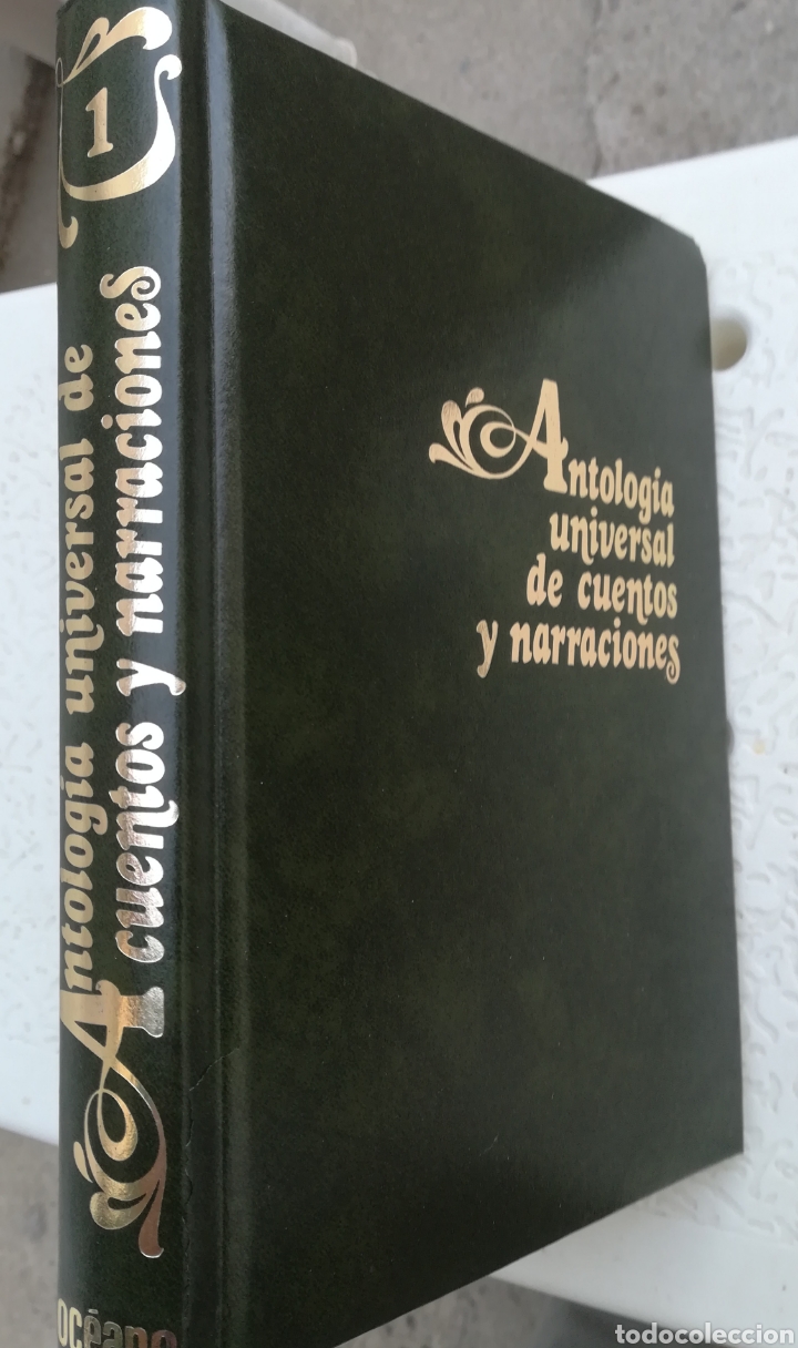 Libros de segunda mano: Antolog&iacute;a universal de cuentos y narraciones, Ediciones Oceano 1 - Foto 1