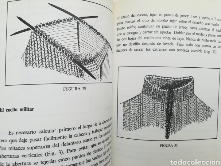 Libros de segunda mano: M&eacute;todo pr&aacute;ctico de punto y ganchillo CEPC. Dos tomos - Foto 4