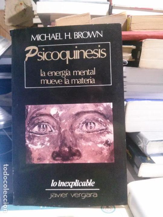 Libros de segunda mano: Psicoquinesis, Michael H. Brown, Ed. Javier Vergara - Foto 1