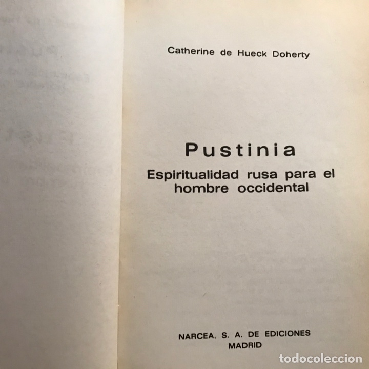 Libros de segunda mano: Pustina. Catherine de Hueck. Muy dif&iacute;cil - Foto 3