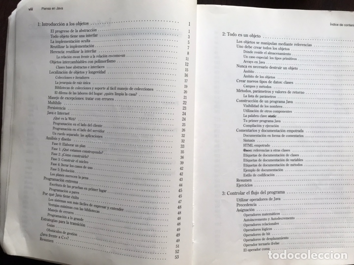 Libros de segunda mano: Piensa en Java. Bruce Eckel - Foto 6