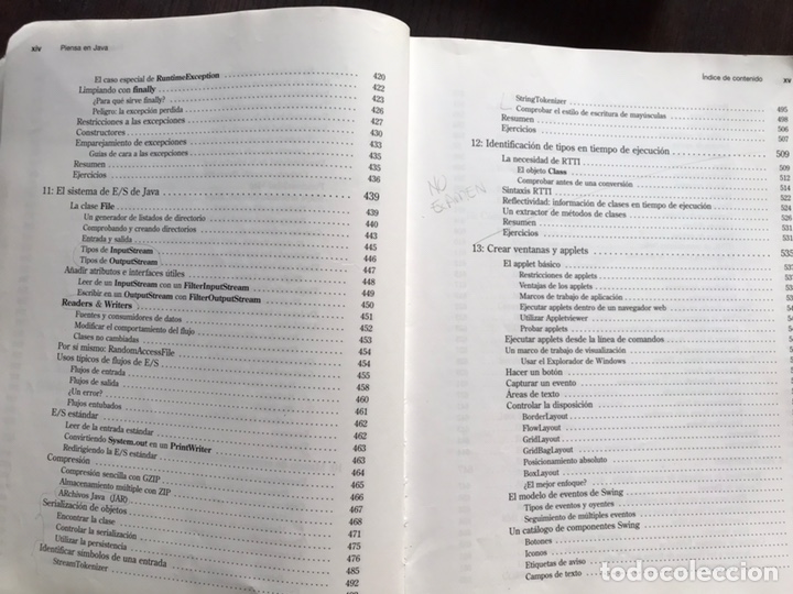 Libros de segunda mano: Piensa en Java. Bruce Eckel - Foto 9