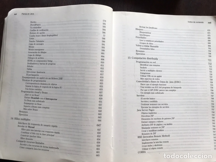 Libros de segunda mano: Piensa en Java. Bruce Eckel - Foto 10