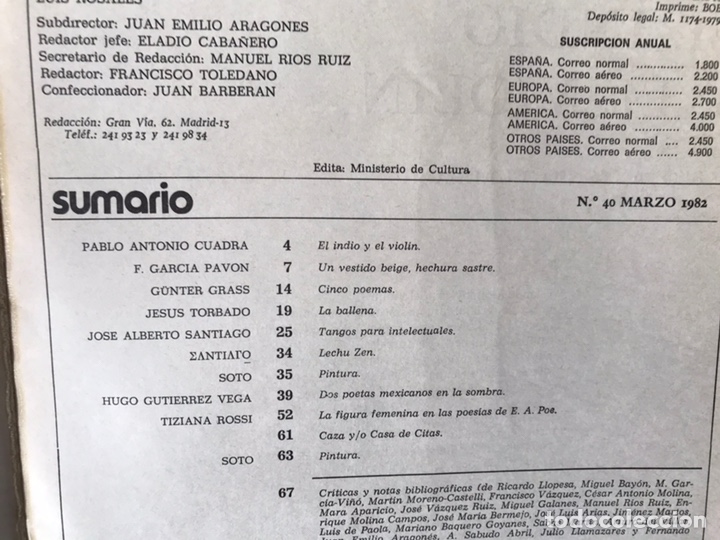 Libros de segunda mano: Nueva Estafeta. 40 primeros n&uacute;meros. - Foto 2