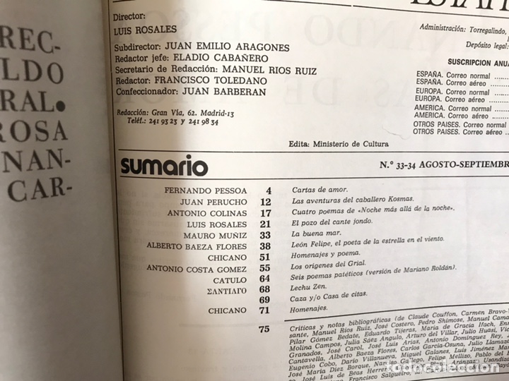 Libros de segunda mano: Nueva Estafeta. 40 primeros n&uacute;meros. - Foto 8