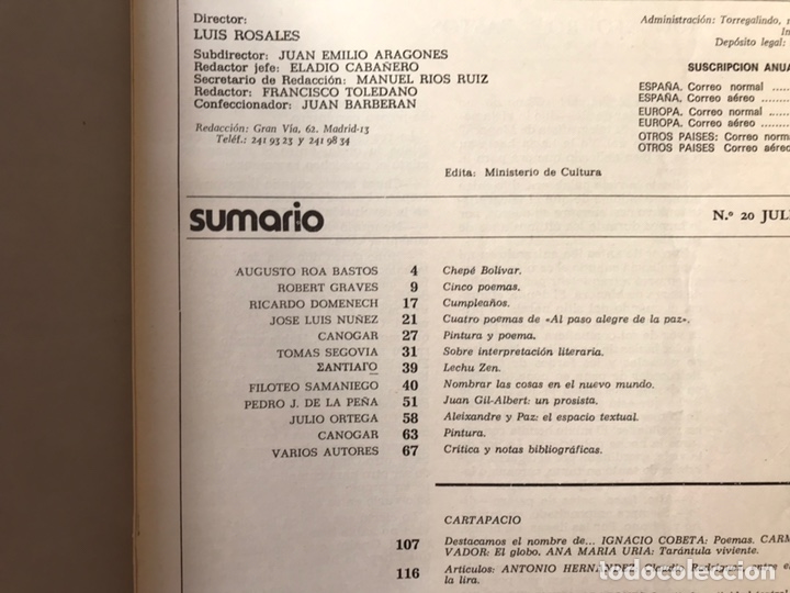 Libros de segunda mano: Nueva Estafeta. 40 primeros n&uacute;meros. - Foto 19
