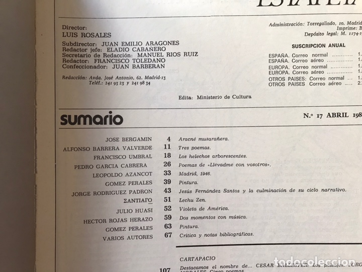 Libros de segunda mano: Nueva Estafeta. 40 primeros n&uacute;meros. - Foto 22