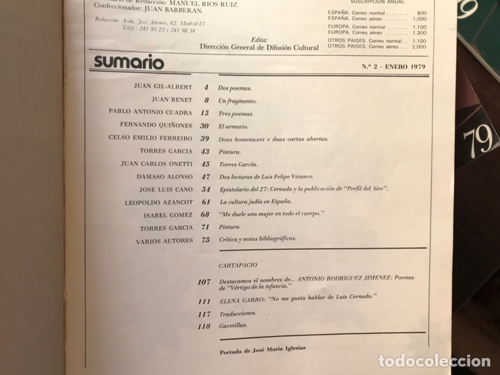Libros de segunda mano: Nueva Estafeta. 40 primeros n&uacute;meros. - Foto 36