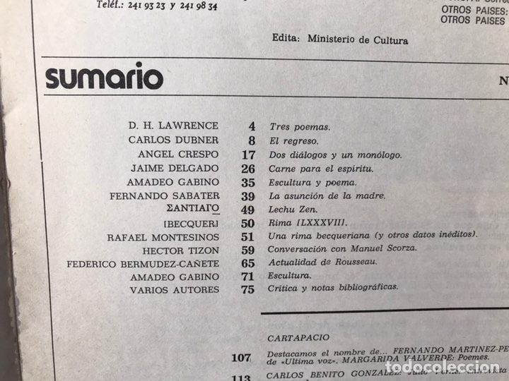 Libros de segunda mano: Nueva Estafeta. N&ordm; 19 - Foto 3