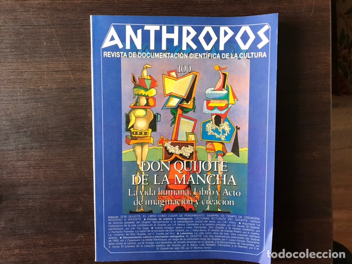 Libros de segunda mano: Don Quijote de la Mancha. Anthropos n&ordm; 100. - Foto 1