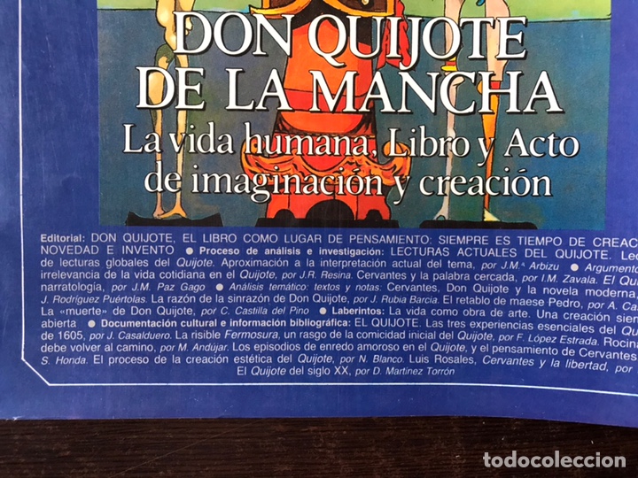 Libros de segunda mano: Don Quijote de la Mancha. Anthropos n&ordm; 100. - Foto 2