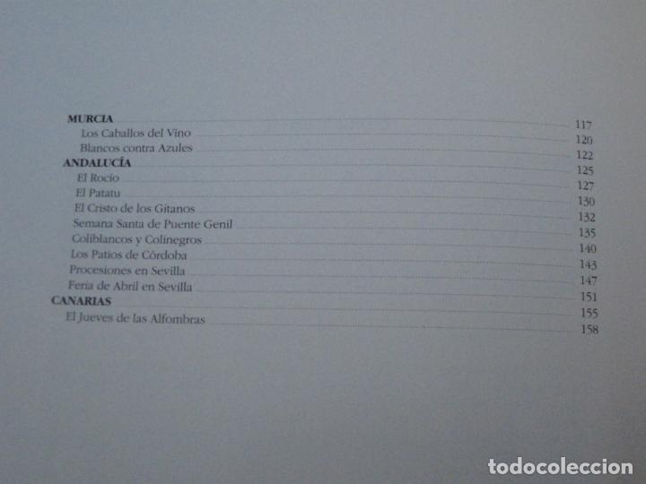 Libros de segunda mano: FIESTAS POPULARES DE ESPA&Ntilde;A - TOMO I Y II - - Foto 5
