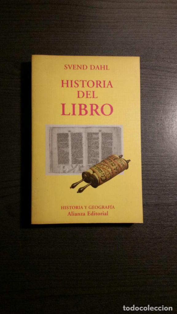 Libros de segunda mano: Historia del libro. Svend Dahl .Alianza Editorial - Foto 1