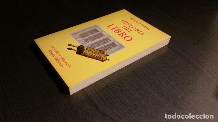 Libros de segunda mano: Historia del libro. Svend Dahl .Alianza Editorial - Foto 4