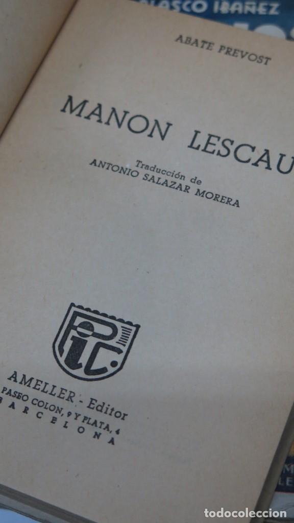 Libros de segunda mano: MANON LESCAUT. ABATE PREVOST. ED. AMELLER - Foto 2