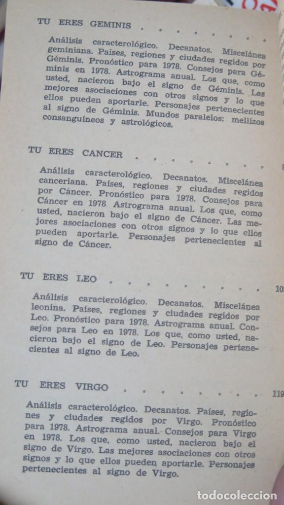 Libros de segunda mano: PSICOASTROLOGIA. PROFESOR LESTER. CON DEDICATORIA AUTOGRAFA - Foto 6