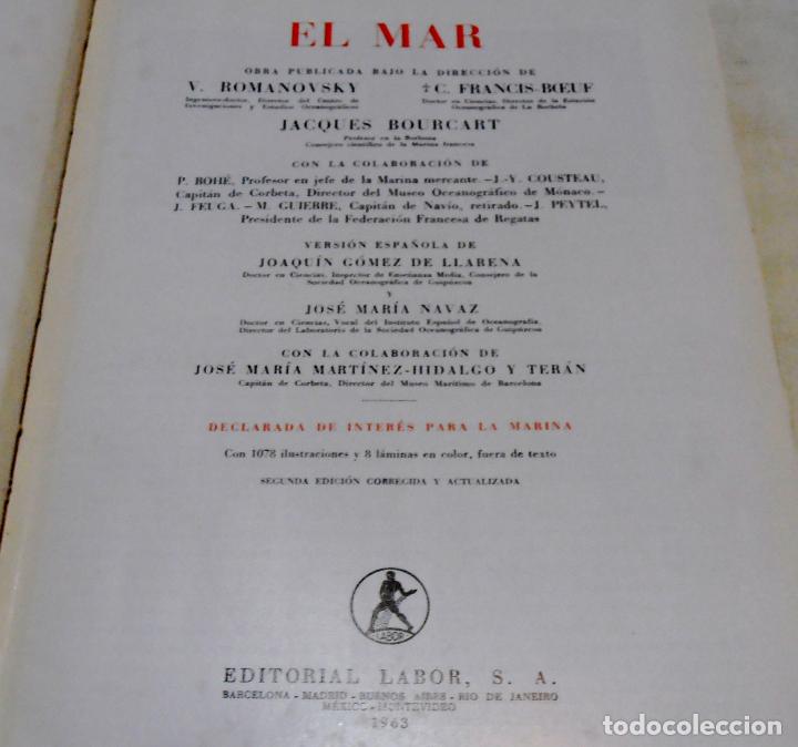 Libros de segunda mano: EL MAR, V ROMANOVSKY - Foto 3