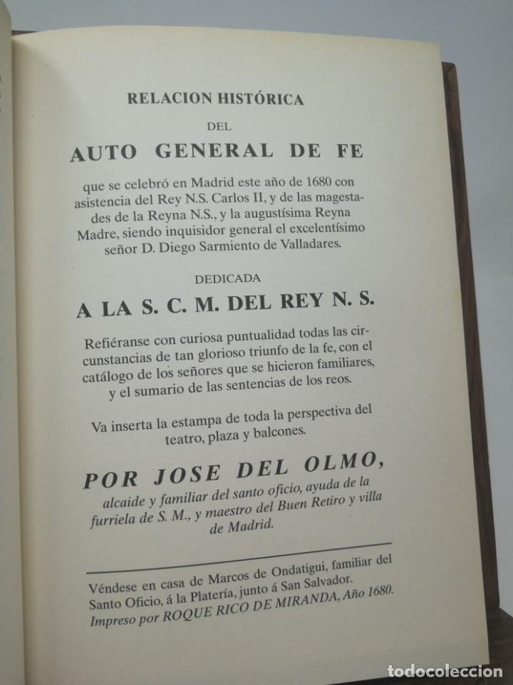 Libros de segunda mano: Auto General de Fe, Madrid 1680, Discoplay 2001 - Foto 5