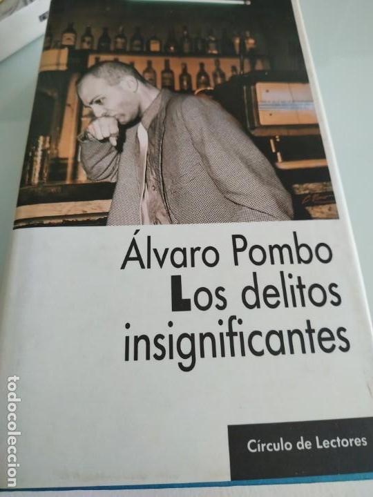 Libros de segunda mano: &Aacute;lvaro Pombo los delitos insignificantes - Foto 1
