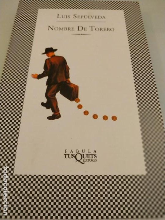 Libros de segunda mano: Luis Sep&uacute;lveda nombre de torero - Foto 1