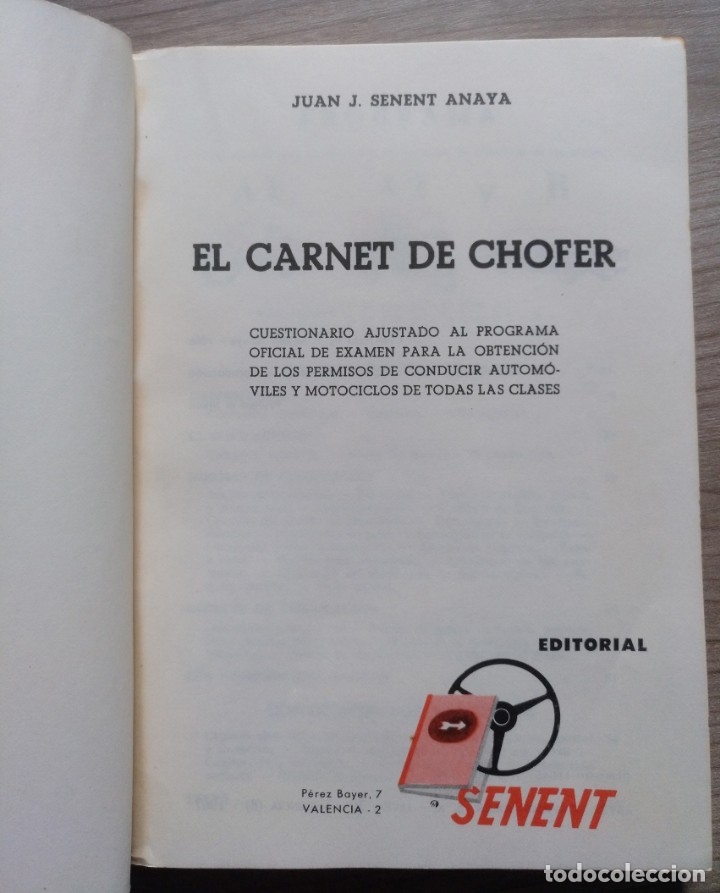 Libros de segunda mano: libro, el carnet de chofer de juan senet anaya 1968 - Foto 4