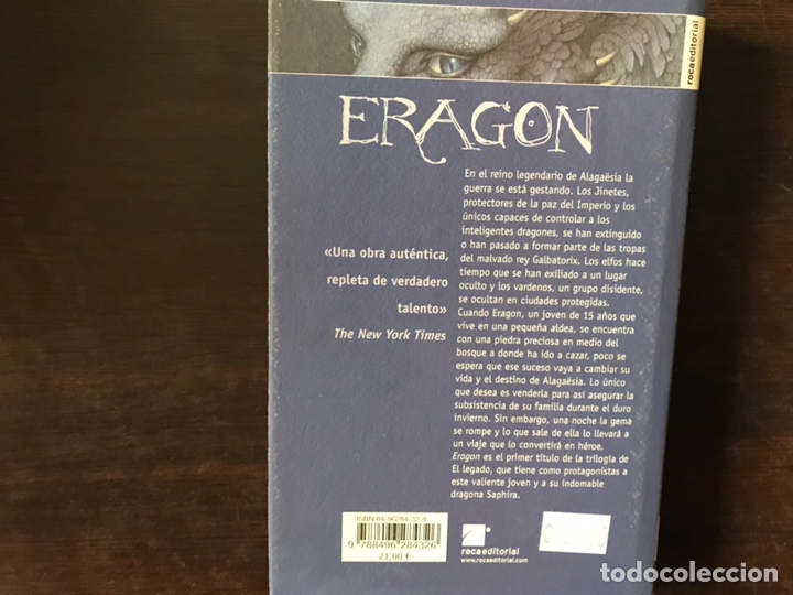 Libros de segunda mano: Dragon. Christopher Paolini. - Foto 2