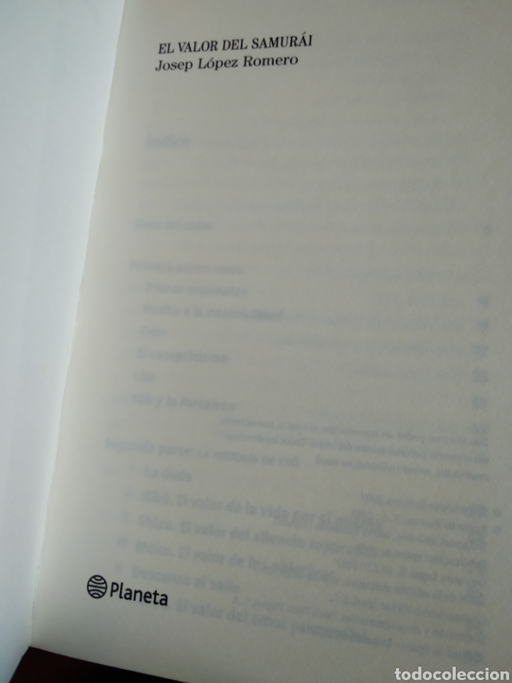 Libros de segunda mano: JOSEP L&Oacute;PEZ ROMERO. EL VALOR DEL SAMURAI #0195 - Foto 2
