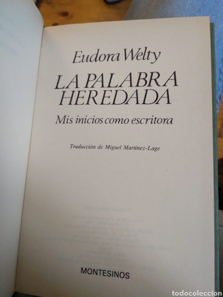 Libros de segunda mano: LA PALABRA HEREDADA. EUDORA WELTY #0634 - Foto 2