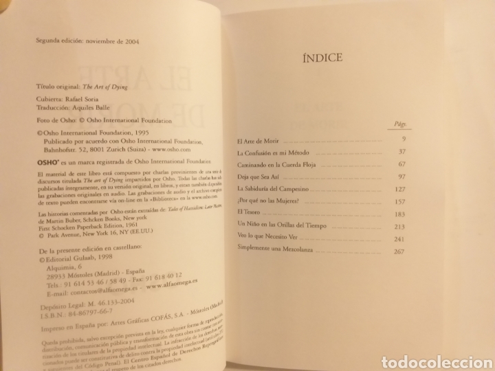 Libros de segunda mano: El arte de morir charla sobre Hasidismo - Foto 9
