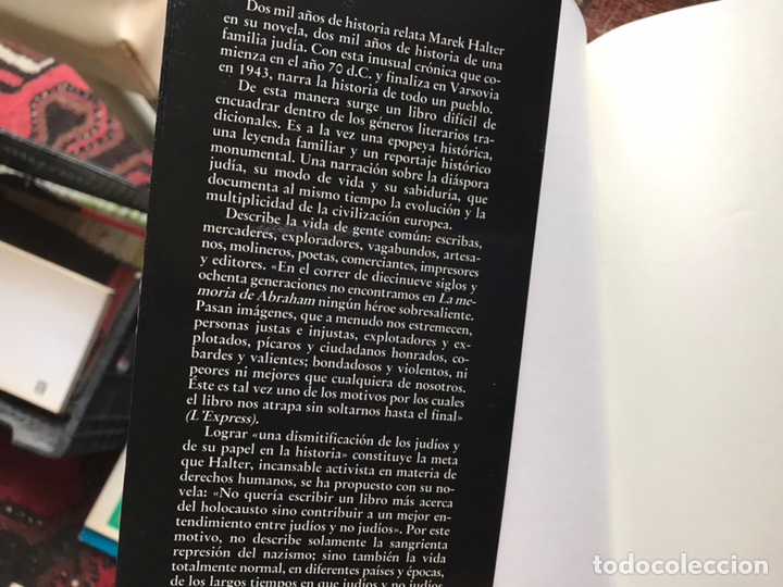 Libros de segunda mano: La memoria de Abraham. Mark Halter - Foto 3