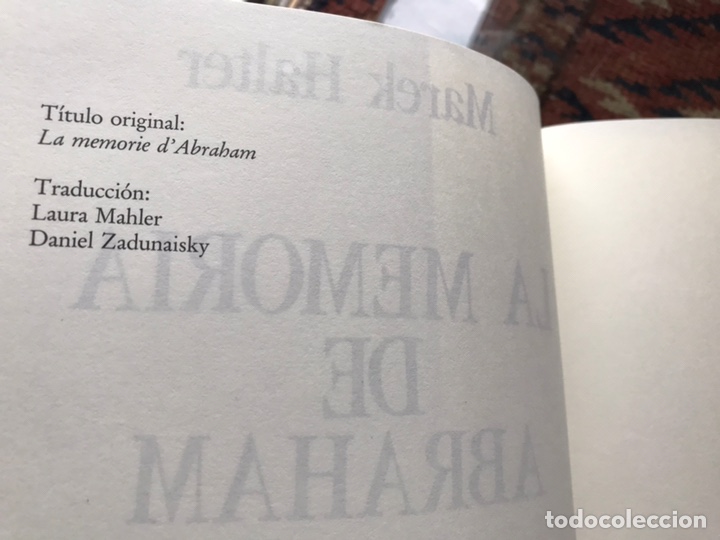 Libros de segunda mano: La memoria de Abraham. Mark Halter - Foto 6