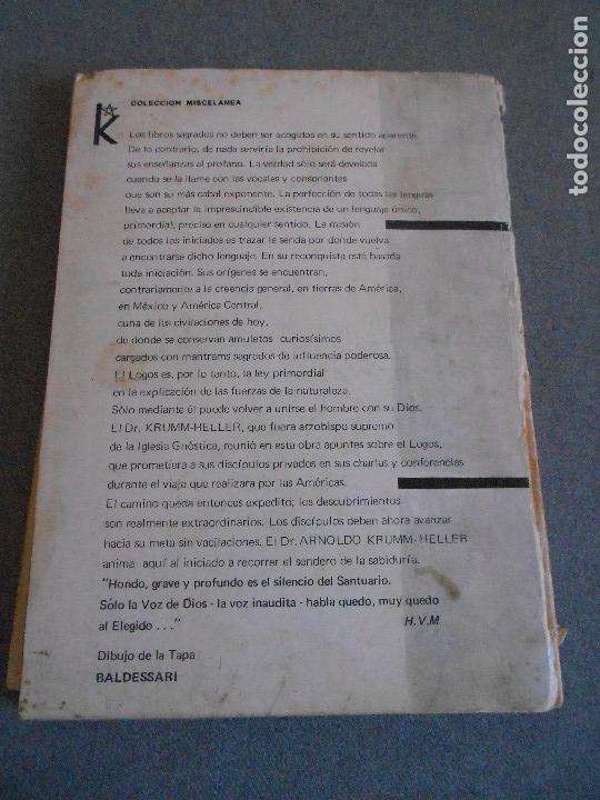 Libros de segunda mano: LOGOS MANTRAM MAGIA - Foto 6