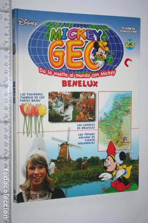 Libros de segunda mano: MICKEY GEO: BENELUX *** LIBRO INFANTIL *** WALT DISNEY - Foto 1