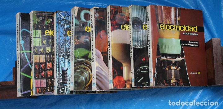 Libros de segunda mano: ELECTRICIDAD, TEORICO-PRACTICA, 8 TOMOS, (COMPLETA), 1973 - Foto 4