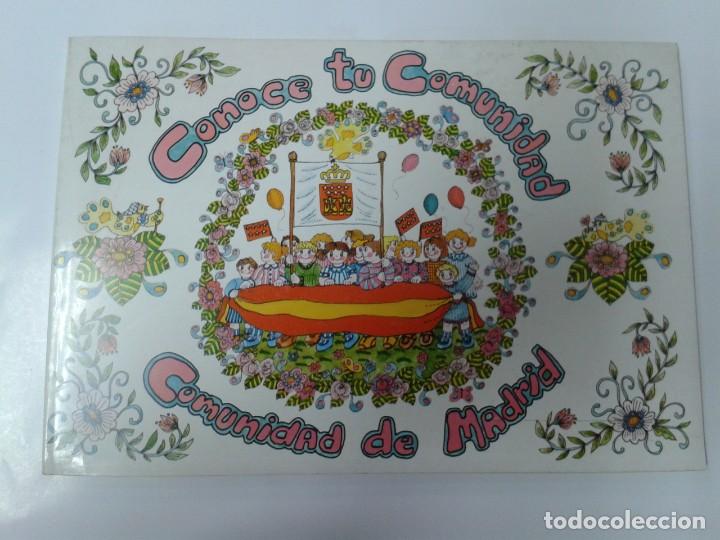 Libros de segunda mano: CONOCE TU COMUNIDAD DE MADRID. COMUNIDAD DE MADRID