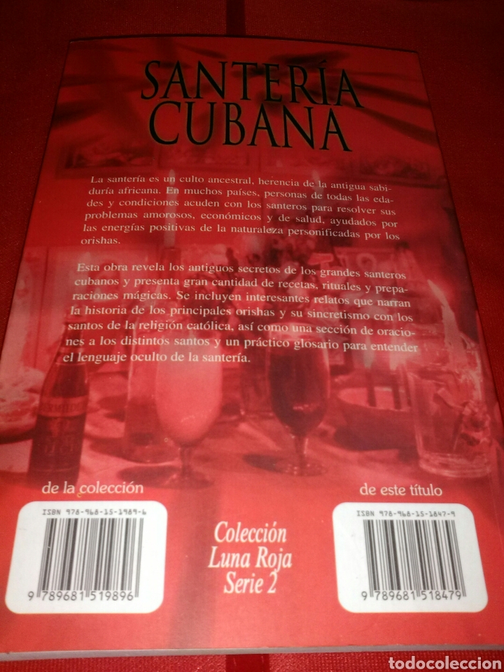 Libros de segunda mano: Santer&iacute;a Cubana.Libro. - Foto 2