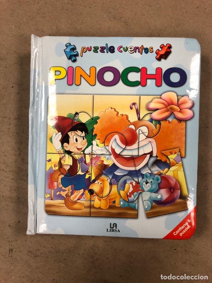 Libros de segunda mano: PUZZLE CUENTOS - PINOCHO. LIBSA 2004. - Foto 1