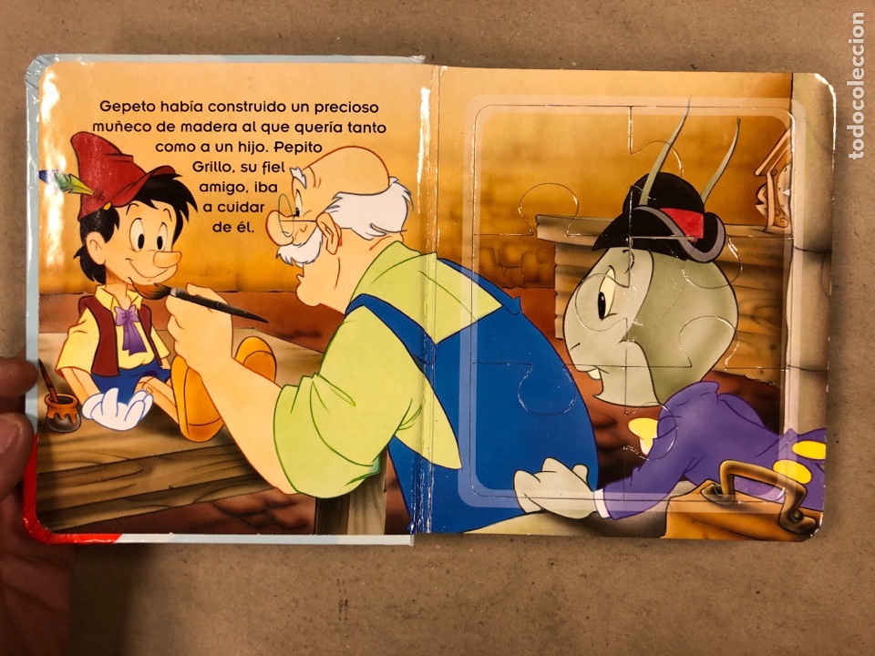 Libros de segunda mano: PUZZLE CUENTOS - PINOCHO. LIBSA 2004. - Foto 2